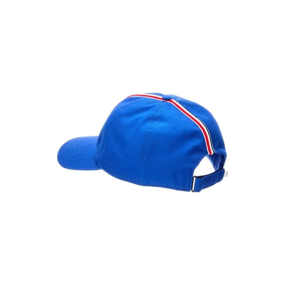 Moncler Girls Logo Baseball Cap, Blue